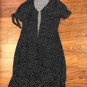 Green Button Up Dress